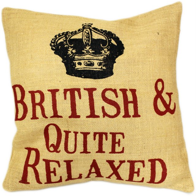 Cushion - British & Quite Relaxed