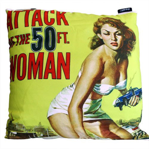 Cushion - Attack of the 50ft Woman Gothic Cinema